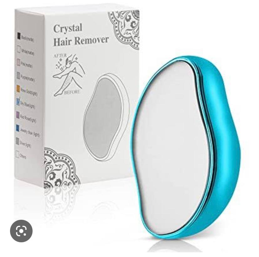 Crystal Hair Eraser for Hair Removal, Crystal Hair Remover for Men and Women, Magic Crystal Hair Remover with Gentle Skin Exfoliation ? Easy to Use, Works On All Body Parts