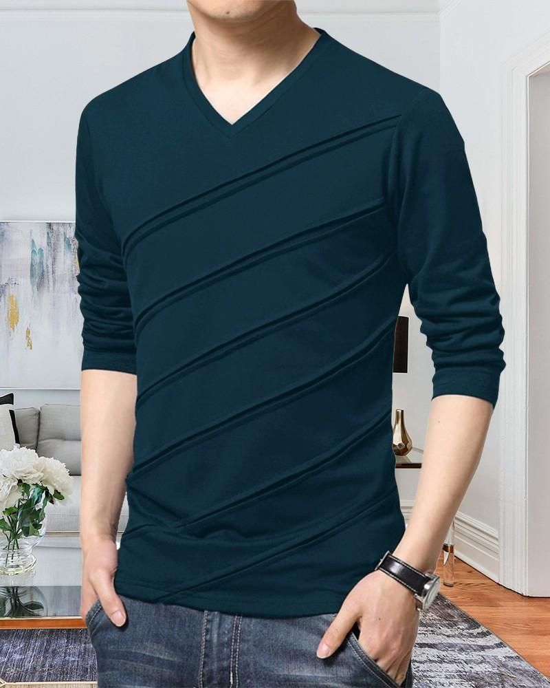 Men's Full Sleeve Casual T-shirts