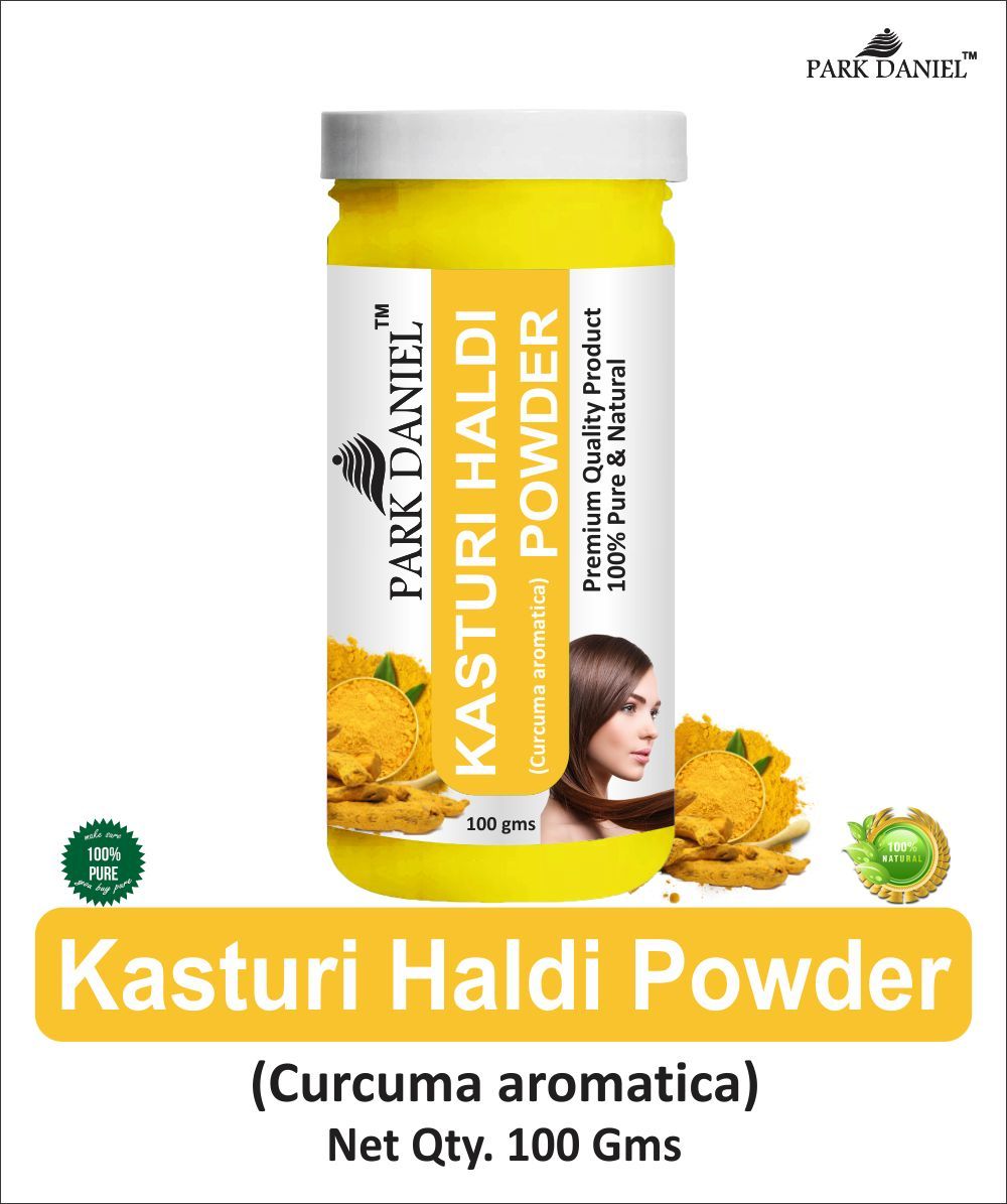 Park Daniel Mulethi Powder & Kasturi Haldi Powder Combo pack of 2 Jars of 100 gms(200 gms)