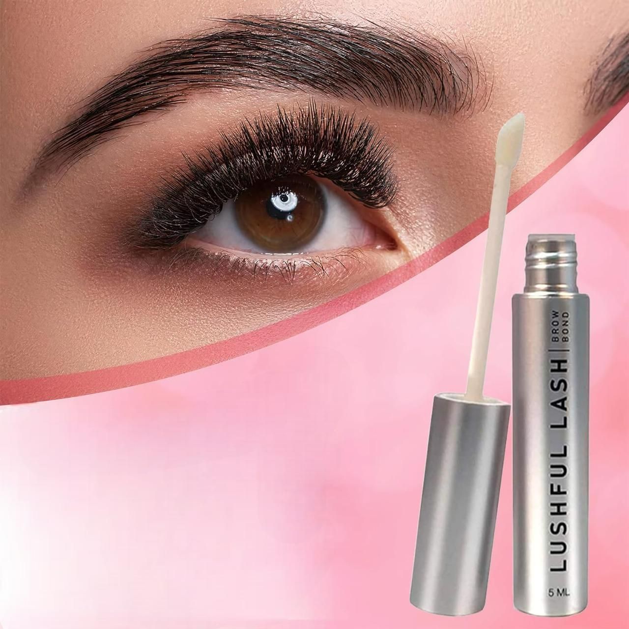 Lushful Lash Eyebrow Enhancement Growth Serum for Thicker and Fuller Brows Growth Serum (Pack of 1)
