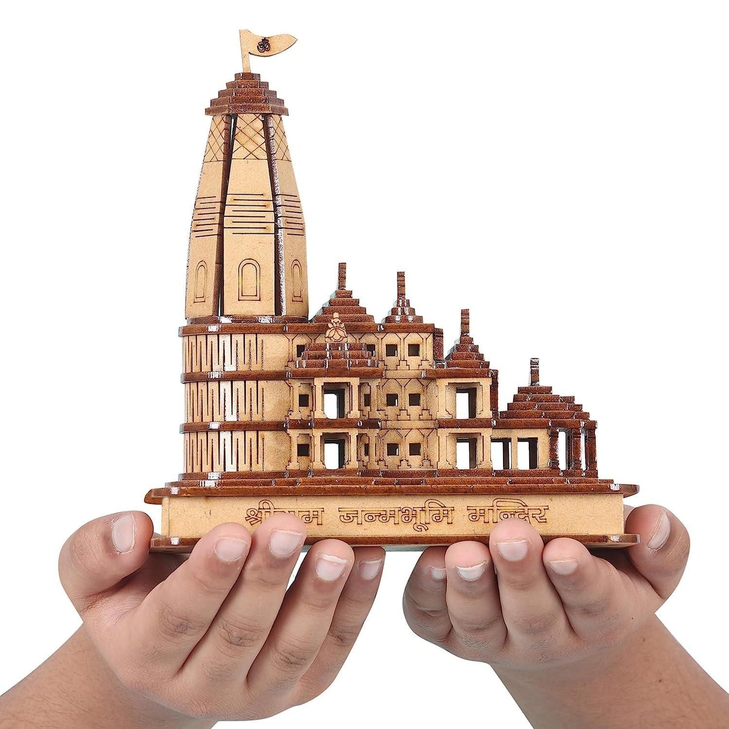 Decorative Showpiece Wood Temple for Gift
