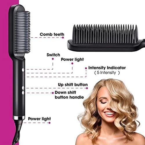 Hair Straightener HQT-909B Hair Straightener Comb Hair Straightener machine
