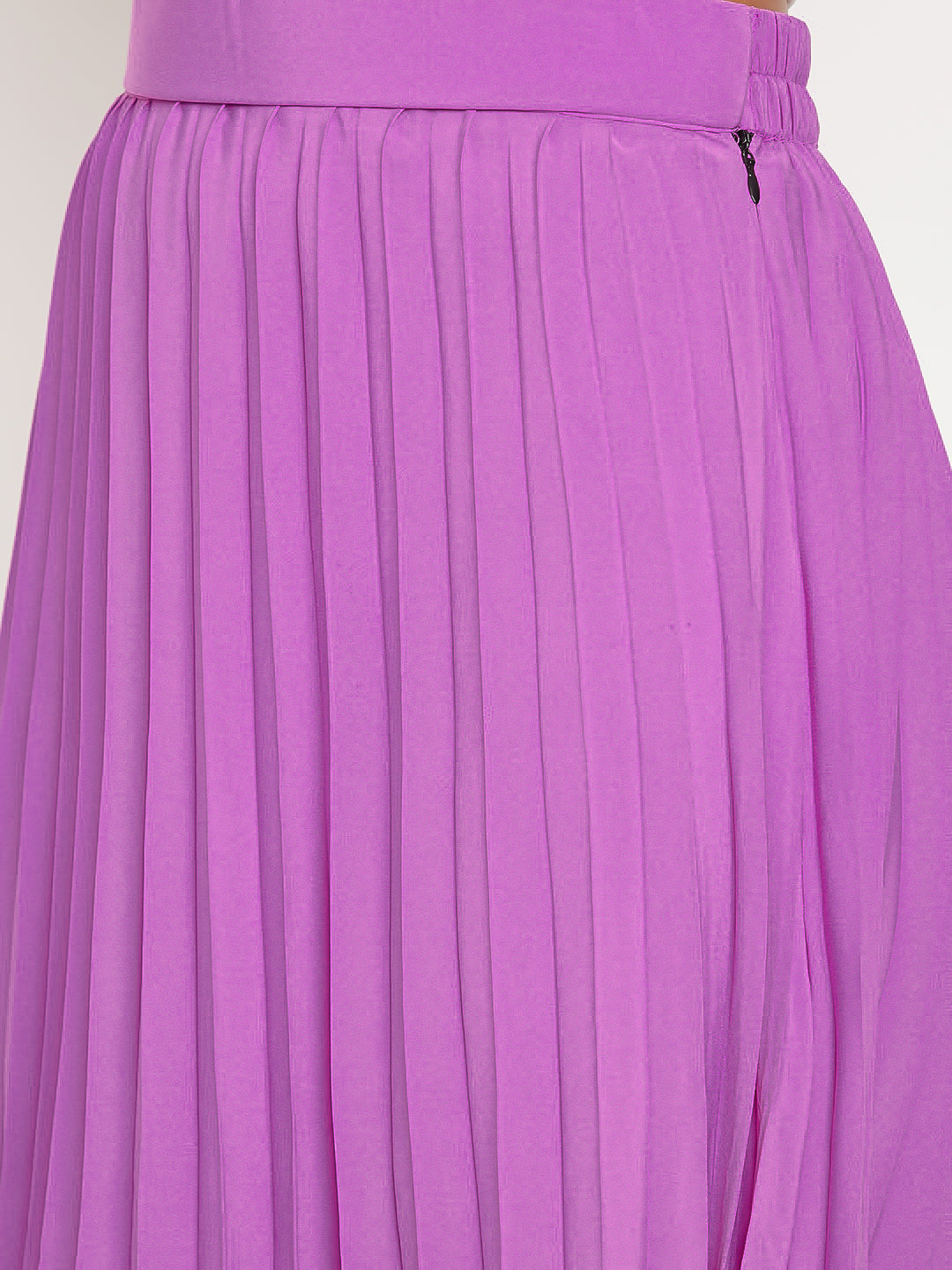 Uptownie Lite Women's Crepe Printed Pleated Skirt