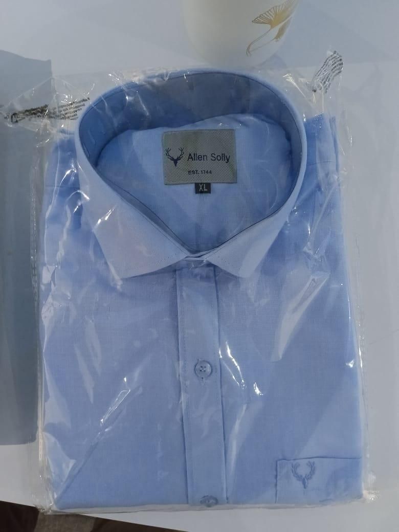 Men's Solid Cotton Formal Shirt