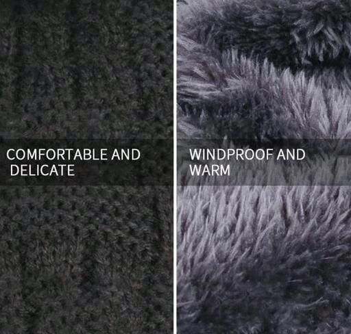 Woolen Mens Beanie Cap For Winter (Pack of 2)