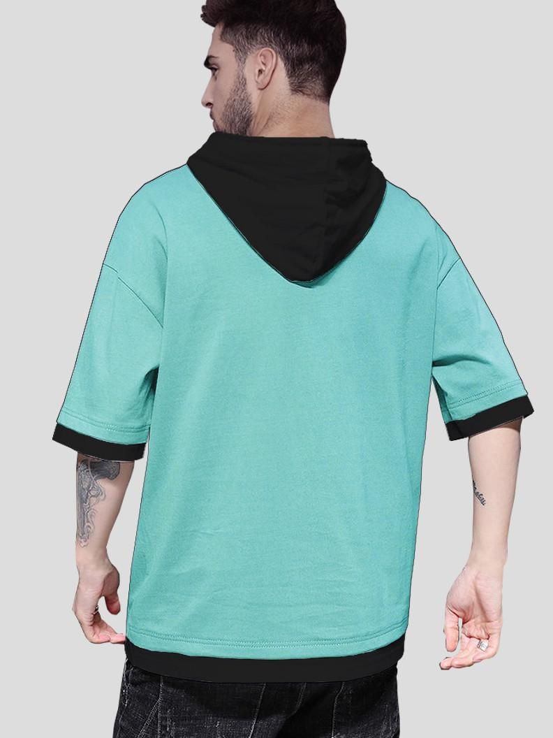 Men's Casual Hooded T-shirt