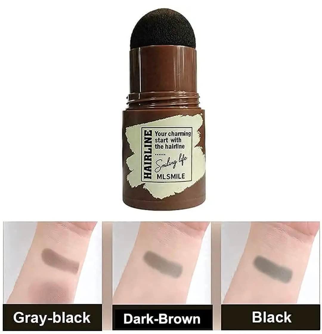 Hairline Shadow Cover Up Hairline Shadow Powder Stick Hair Filler Suitable for Men and Women Thinning Hair